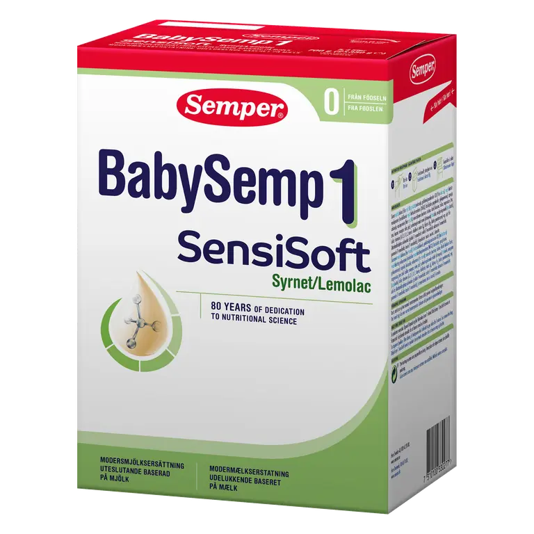 Baby Semp 1 Lemolac Modersmjölks