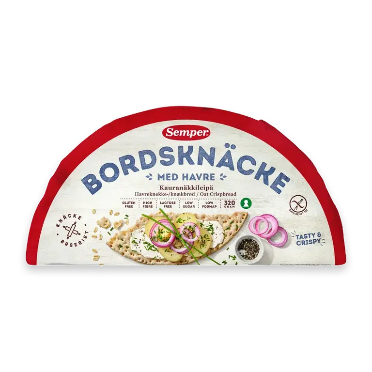 Bordsknäcke med havre glutenfritt 320g