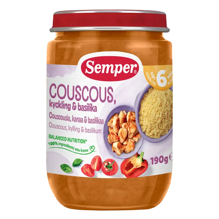 Couscous Kyckling Basilika