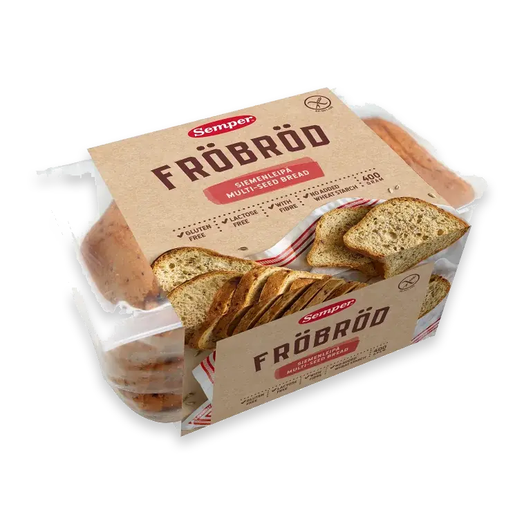 Fröbröd Gluten- & laktosfri 400g