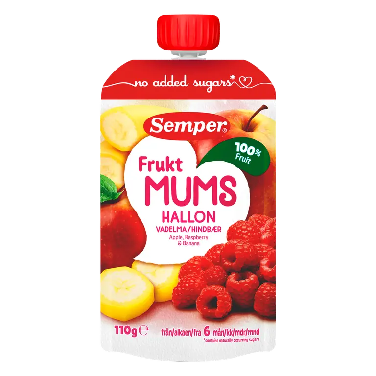 Fruktmums Hallon