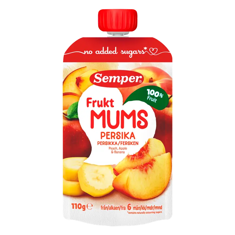 Fruktmums Persika