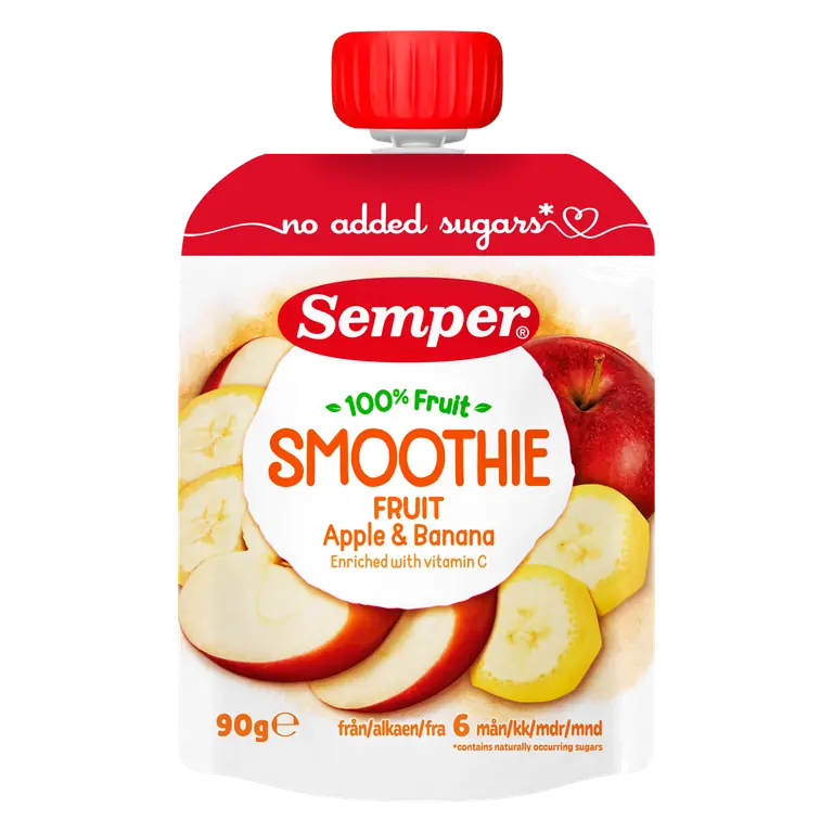 Fruktsmoothie Äpple & Banan