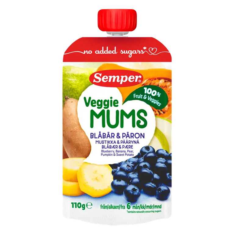 Frukt&Veg Mums Blåbär Päron