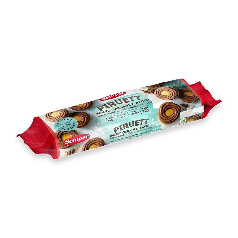 Glutenfri Piruett Salted Caramel 110g