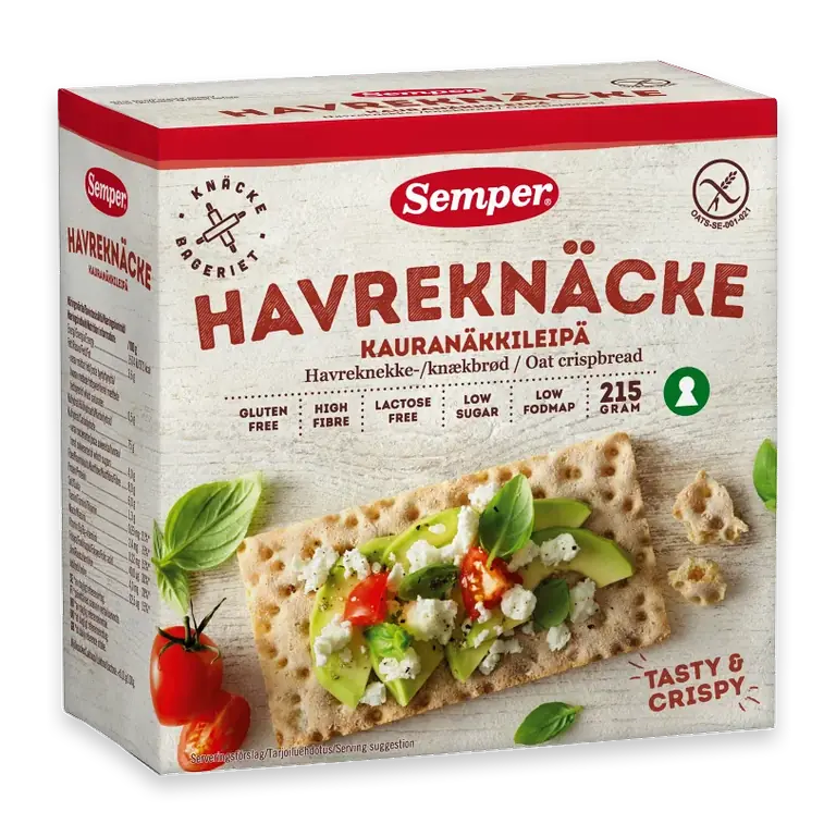 Havreknäcke Glutenfri 215g