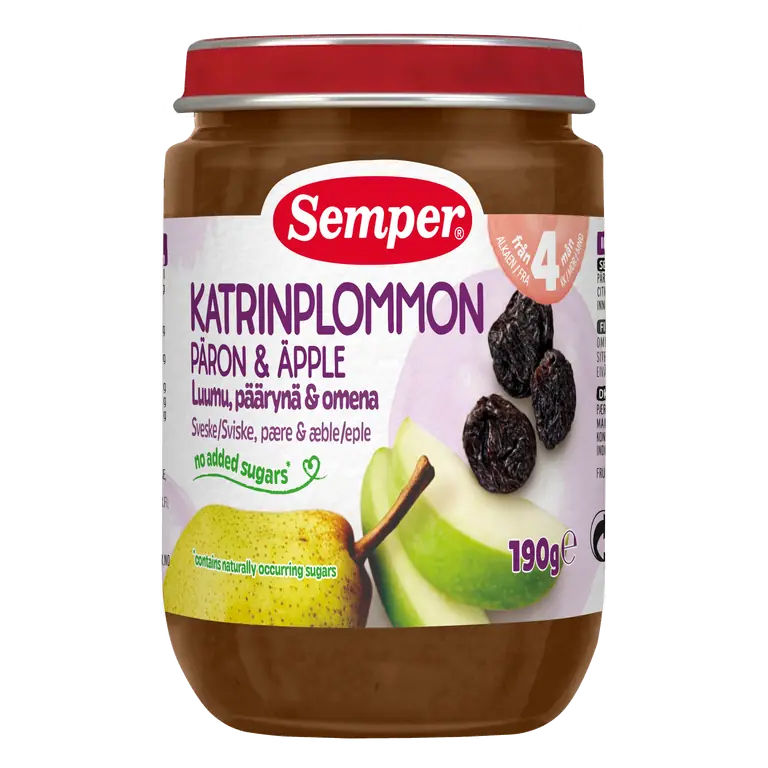 Katrinplommon Päron