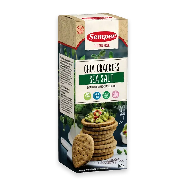 Kex med Chiafrö Glutenfri 160g