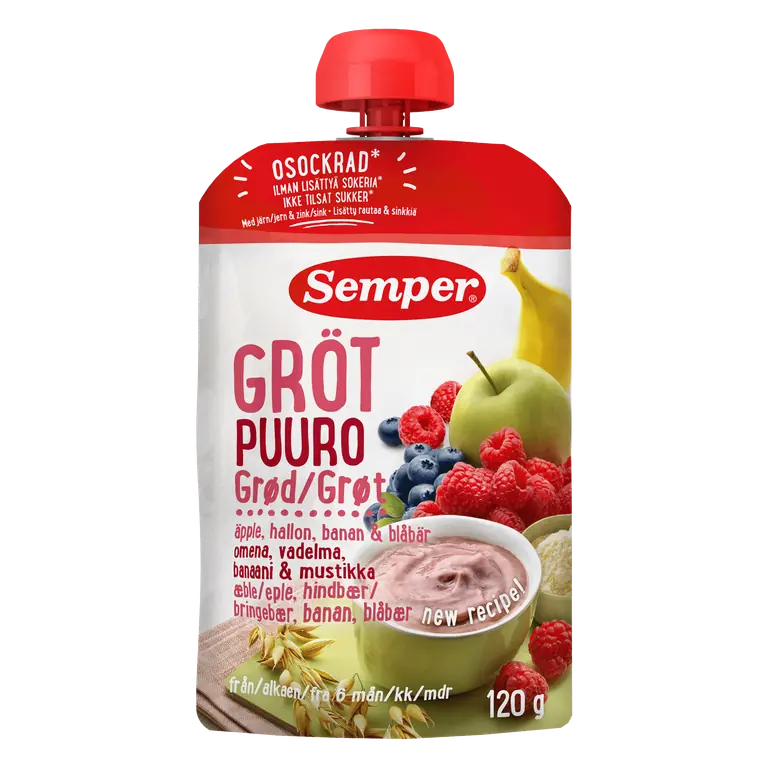 Klämmis Gröt Bär & Frukt