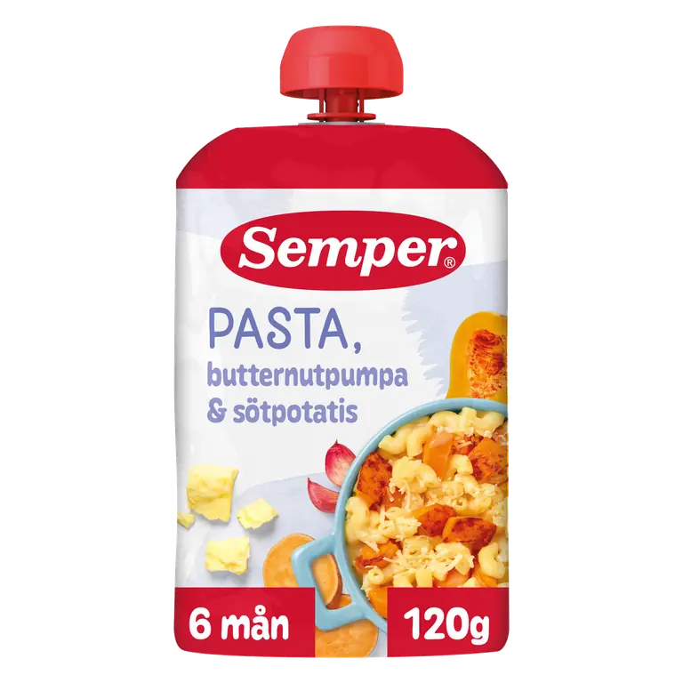 Klämmis Pasta Sötp Pumpa