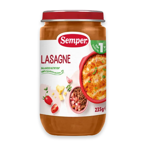 Lasagne Från 1 År
