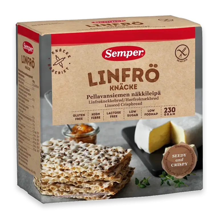 Linfröknäcke från Dalarna Glutenfri 230g