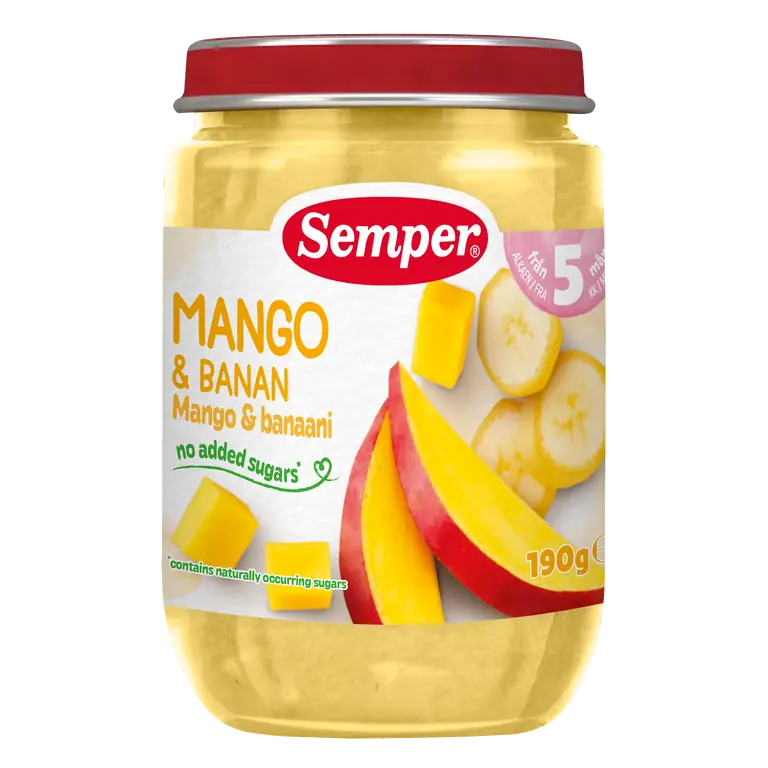 Mango & Banan Puré