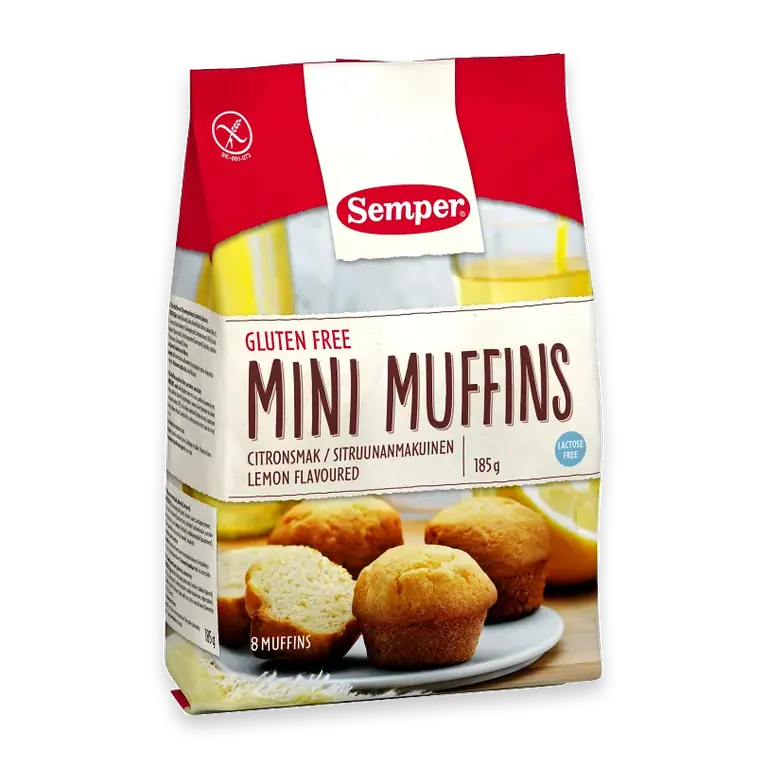 Minimuffins Citronsmak Glutenfri 185g