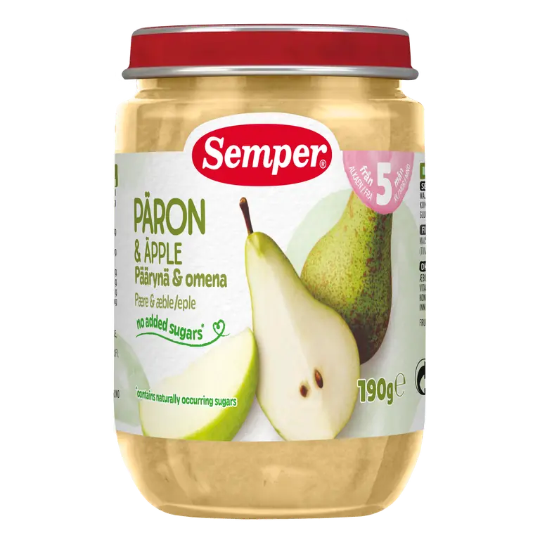 Päron & Äpple Puré