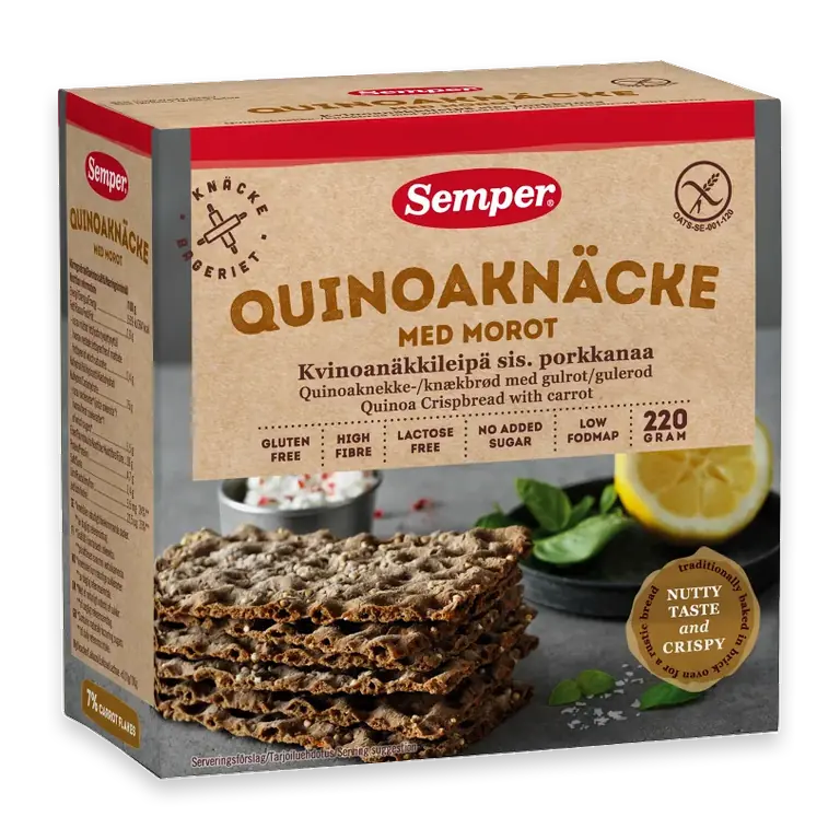 Quinoaknäcke Glutenfri 220g