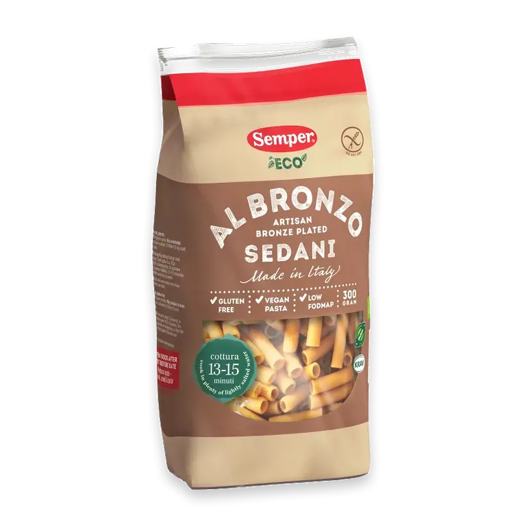 Sedani Pasta di lucca Glutenfri Ekologisk 300g KRAV