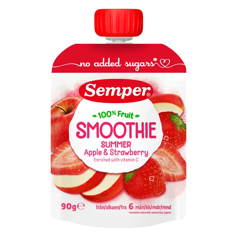 Smoothie Sommar Jordgubb