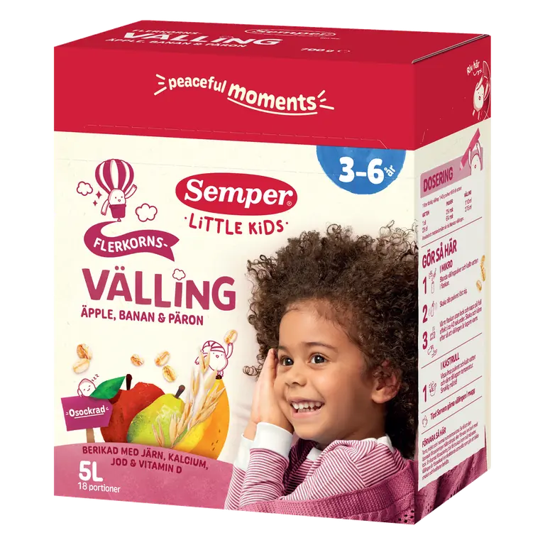 Välling Fullkorn Frukt Dink