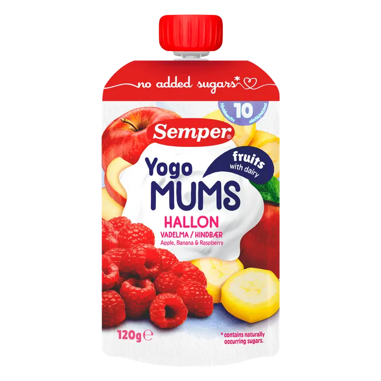Yogo Mums Äpple Banan Hallon