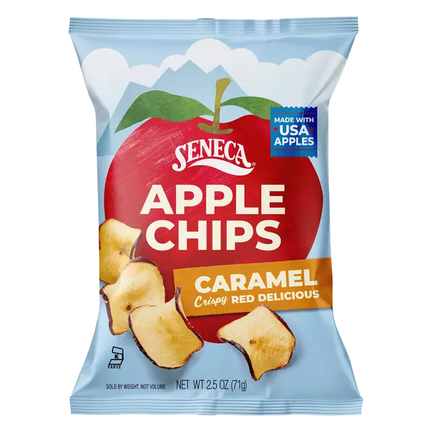 Dried Fruit Caramel Apple Chips