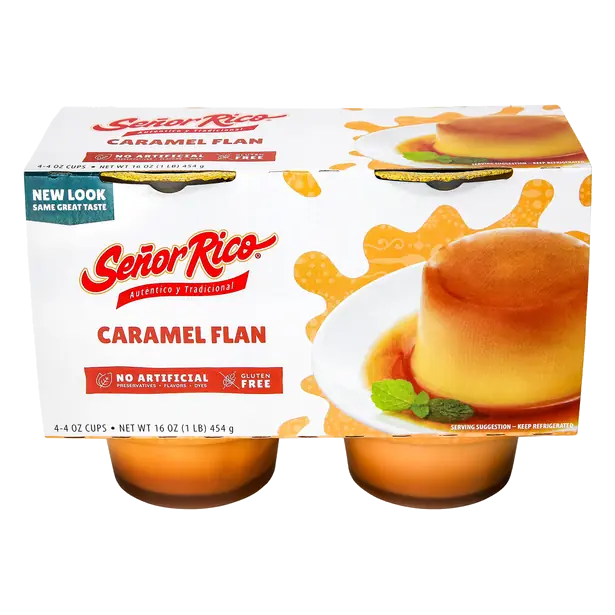 Caramel Flan Cups - 4 ct