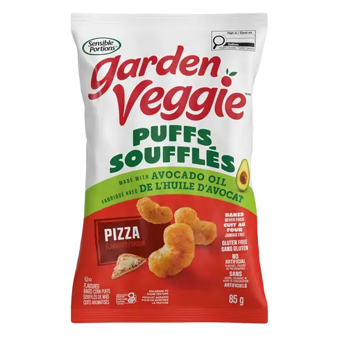 Garden Veggie Corn Puffs Pizza Flavored 85 g