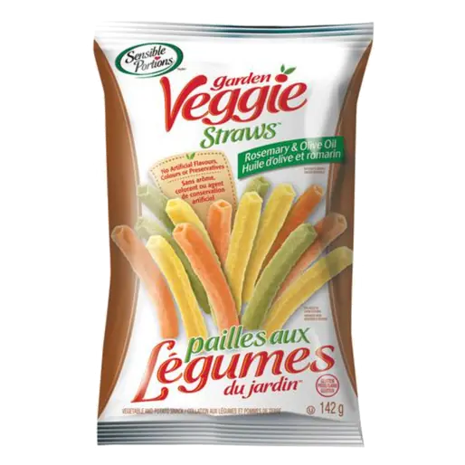 Garden Veggie Straws Rosemary & Olive Oil 120 g