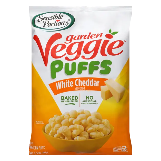 Gluten Free White Cheddar Garden Veggie Puffs