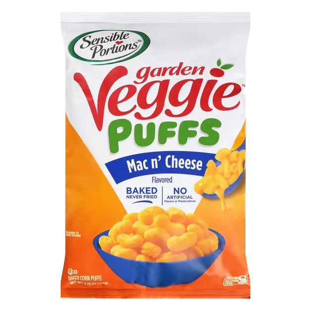 Mac n' Cheese Flavored Garden Veggie Puffs