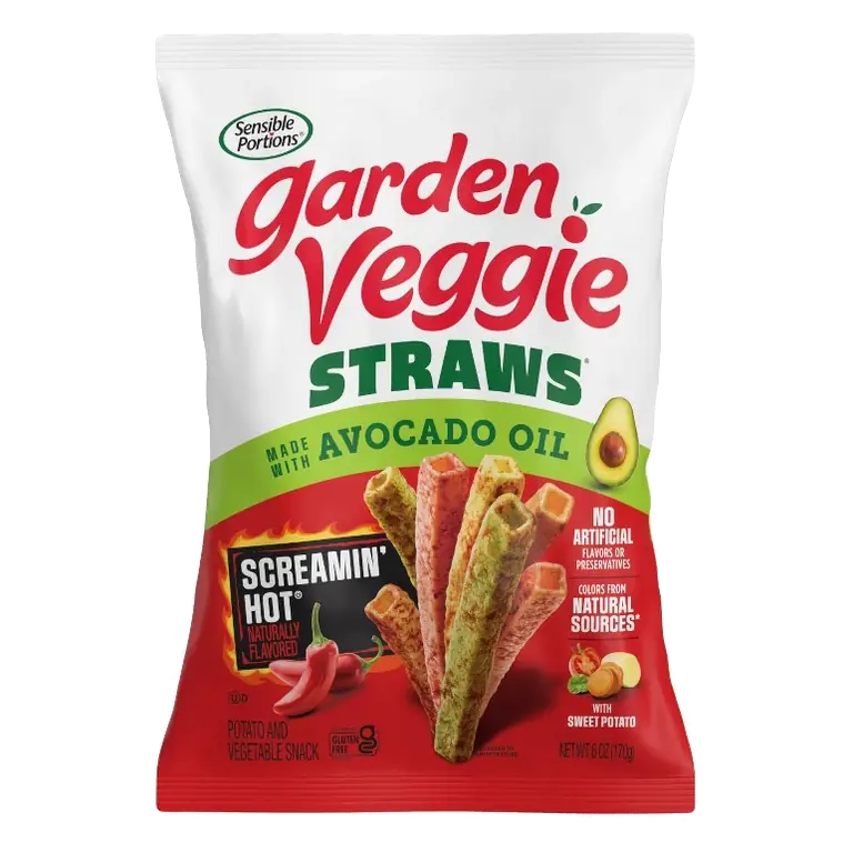 Sensible Portions Garden Veggie Straws with Avocado Oil, 6oz