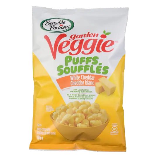 Snacks Garden Veggie Puffs White Cheddar 106 g