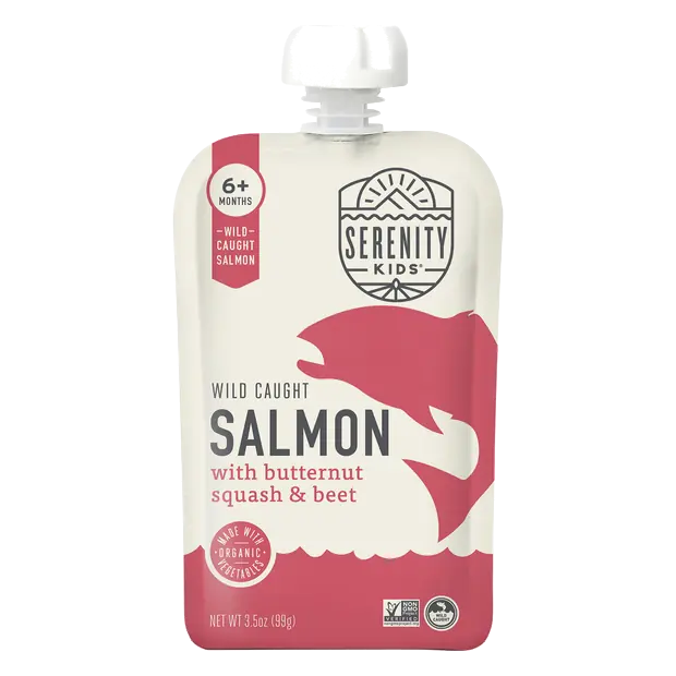 Baby Food Wild Caught Salmon Butternut Squash & Beet