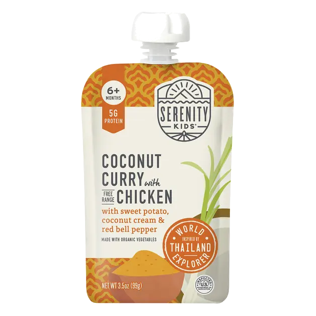 Coconut Curry with Chicken Baby Food 6+m