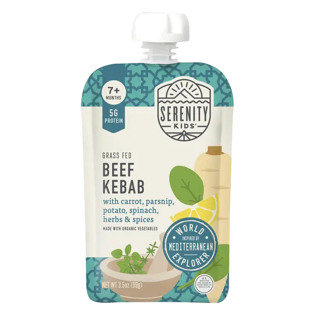 Grass-fed Beef Kebab Baby Food 7+m