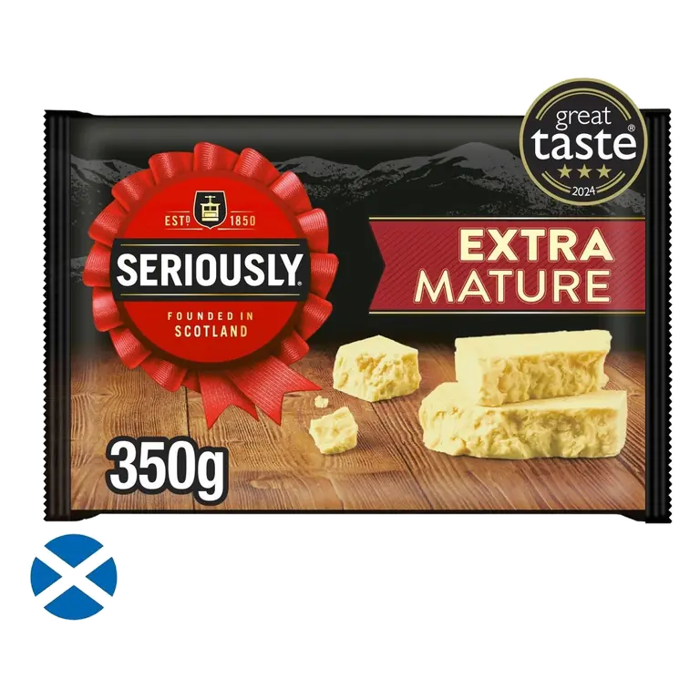 Scottish Extra Mature Cheddar 350g