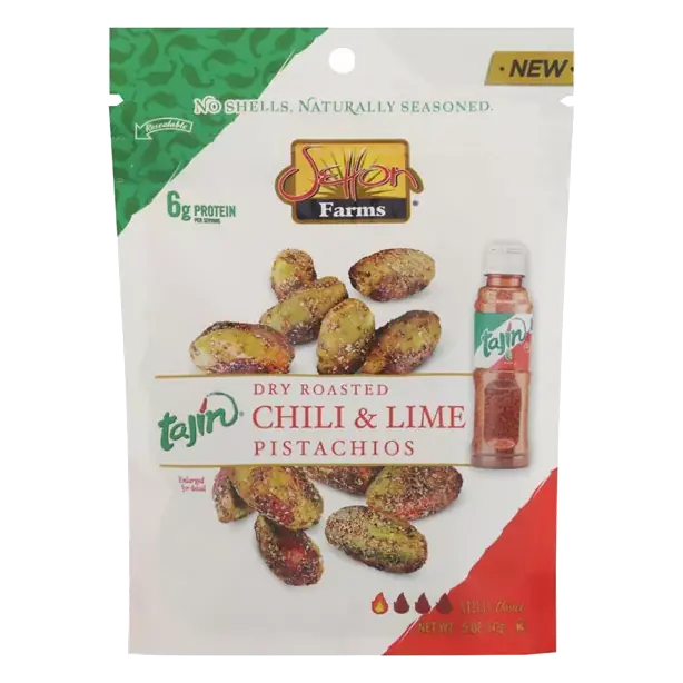 Tajin Pistachios, Chili & Lime, Dry Roasted, Mild