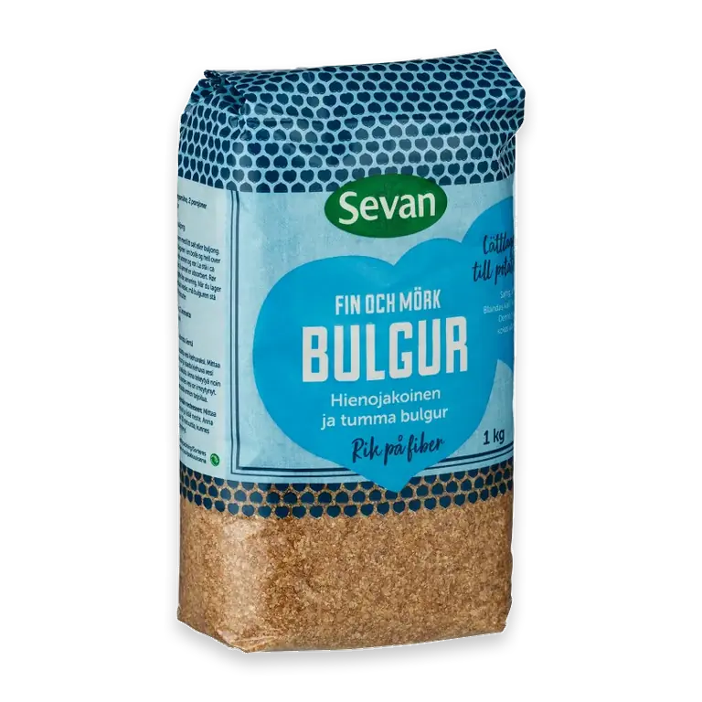 Bulgur Mörk Fin 1kg