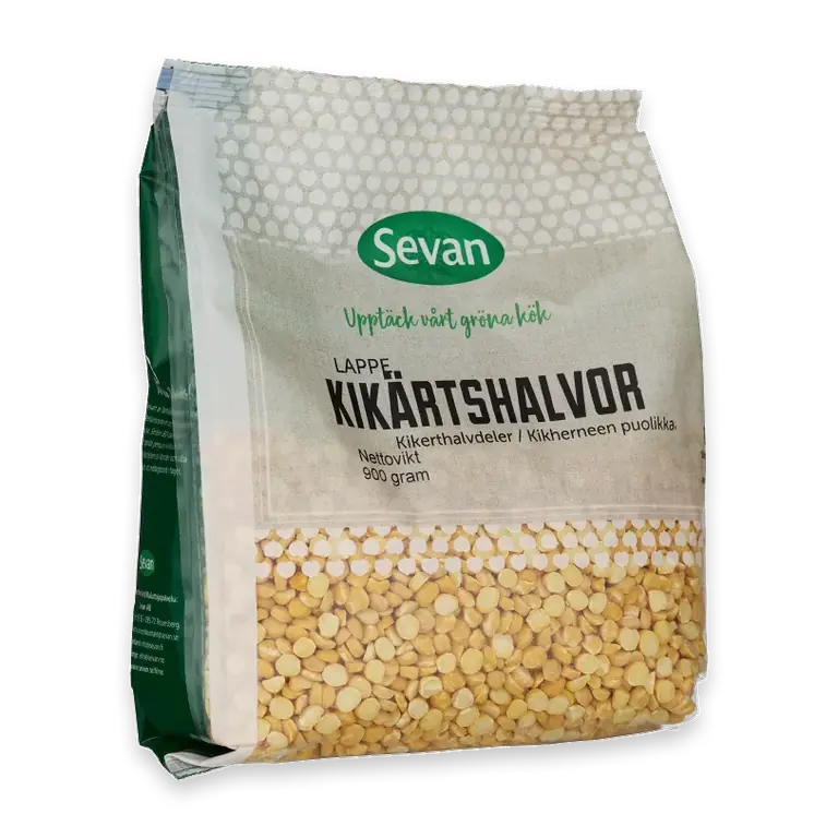 Chana dal Lappe Kikärtshalvor 900g