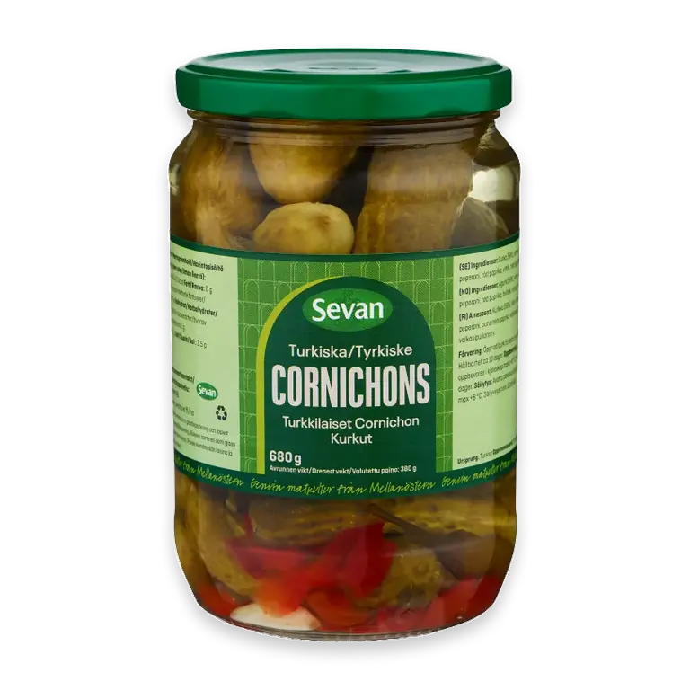 Cornichons 680g