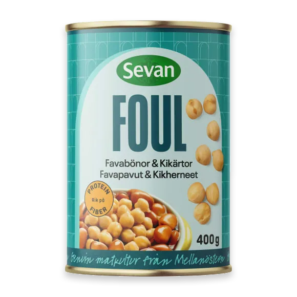 Favabön Kikärt Foul