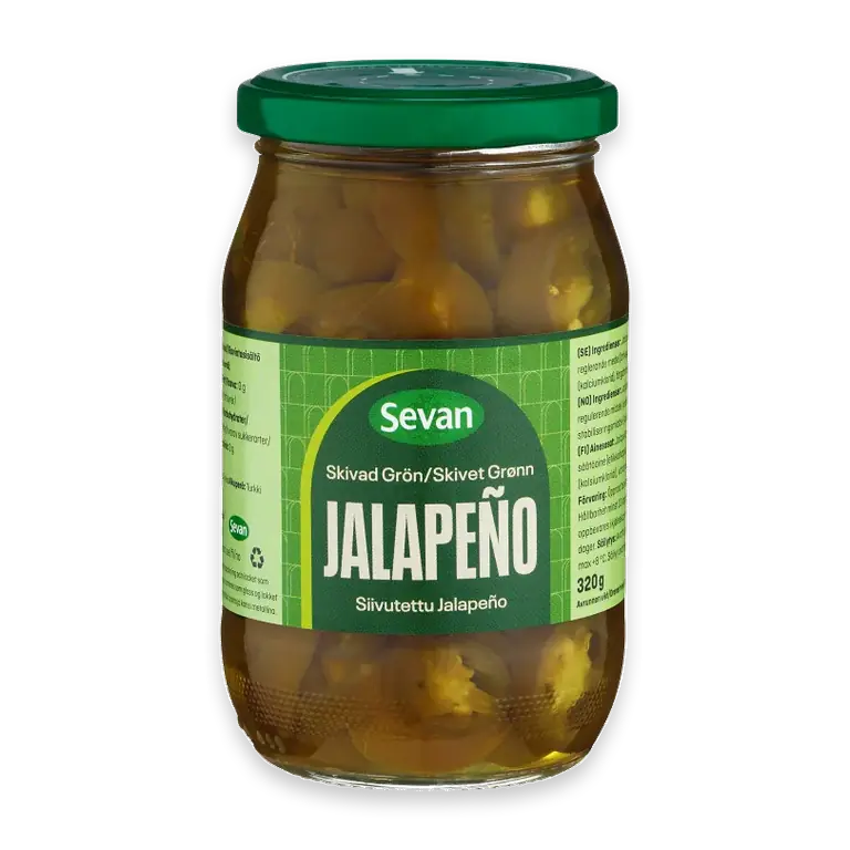 Jalapeño Skivad 320g