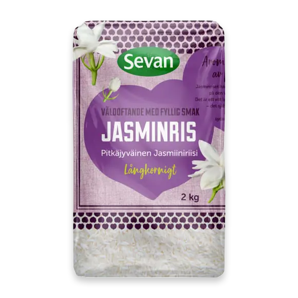 Jasminris Långkornigt