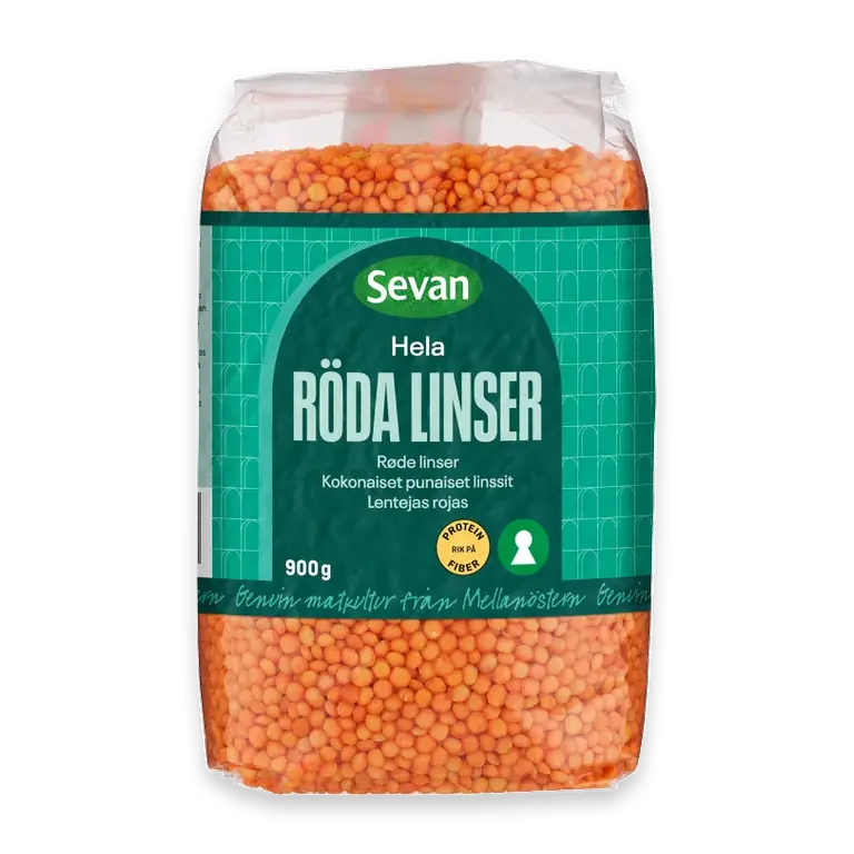 Linser Röda Hela 900g