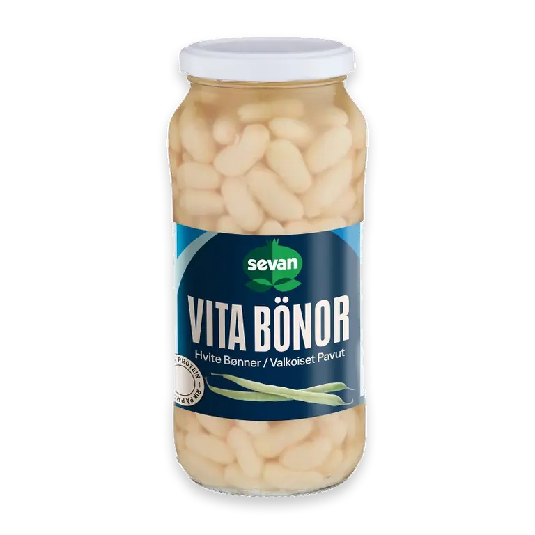 Vita bönor 560g