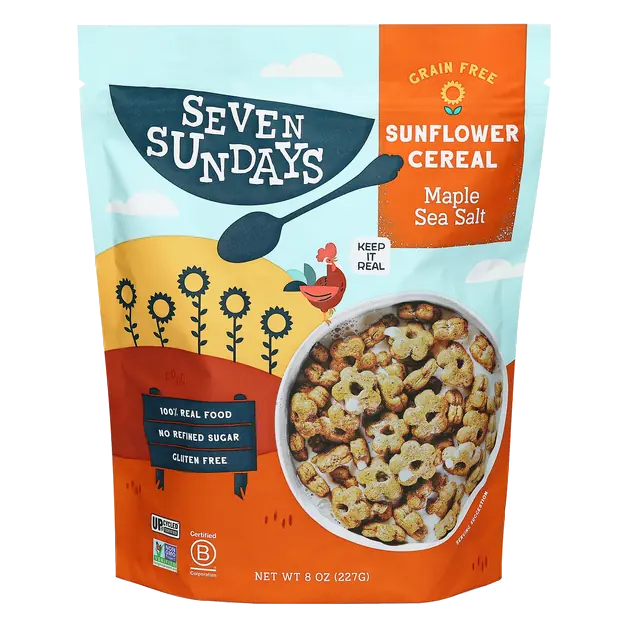 Gluten & Grain Free Maple Sea Salt Sunflower Cereal