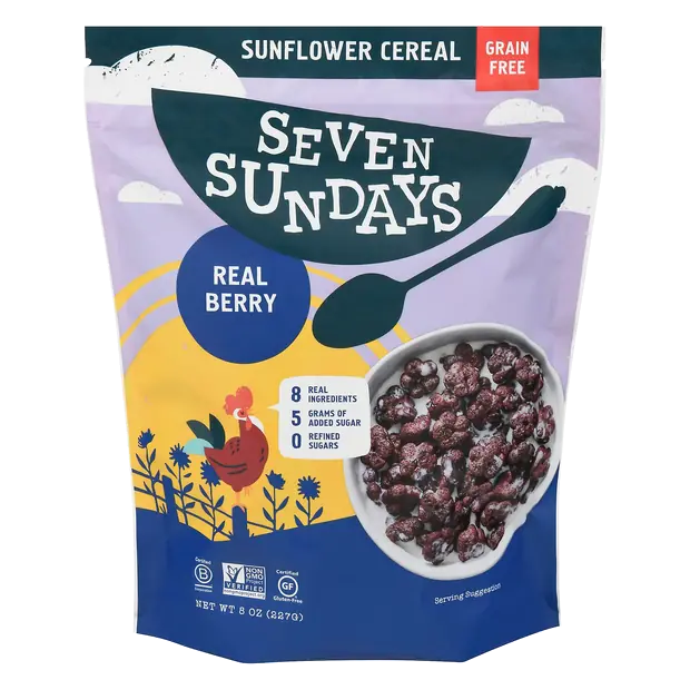Gluten & Grain Free Real Berry Sunflower Cereal