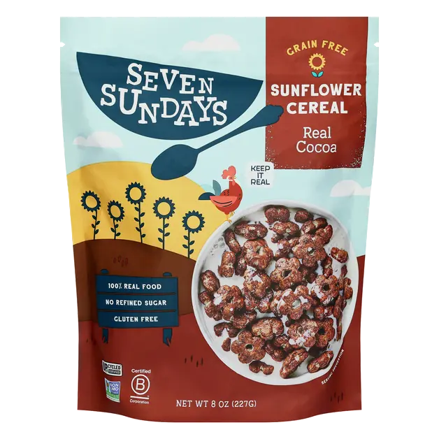 Gluten & Grain Free Real Cocoa Sunflower Cereal