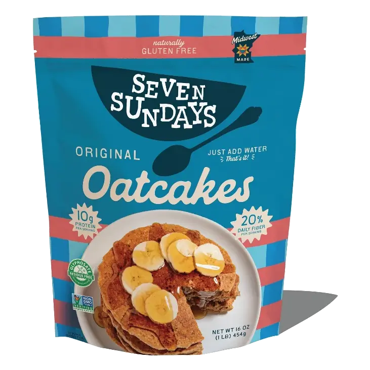 Seven Sundays Original Oatcakes Mix, 16oz