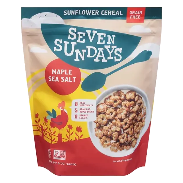Sunflower Cereal, Grain Free, Maple Sea Salt